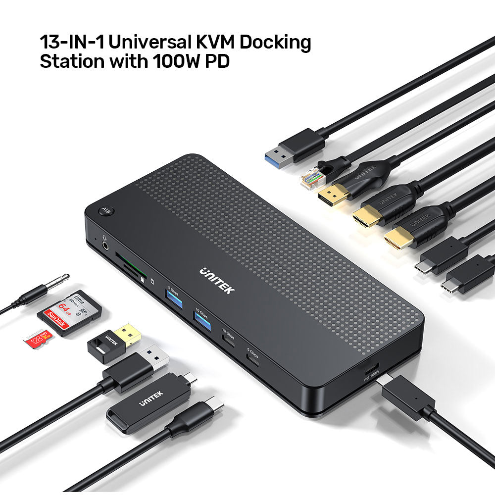 UNITEK UNIVERSAL DUAL 4K KVM DS(D1103A01) - image 4