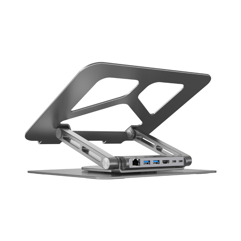 UNITEK ROTATING LAPTOP STAND WTH USB-C-HUB(D1109A) - image 4