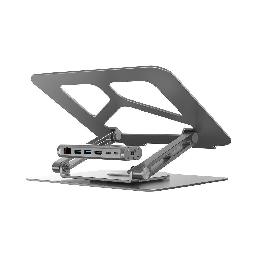 UNITEK ROTATING LAPTOP STAND WTH USB-C-HUB(D1109A) - image 5