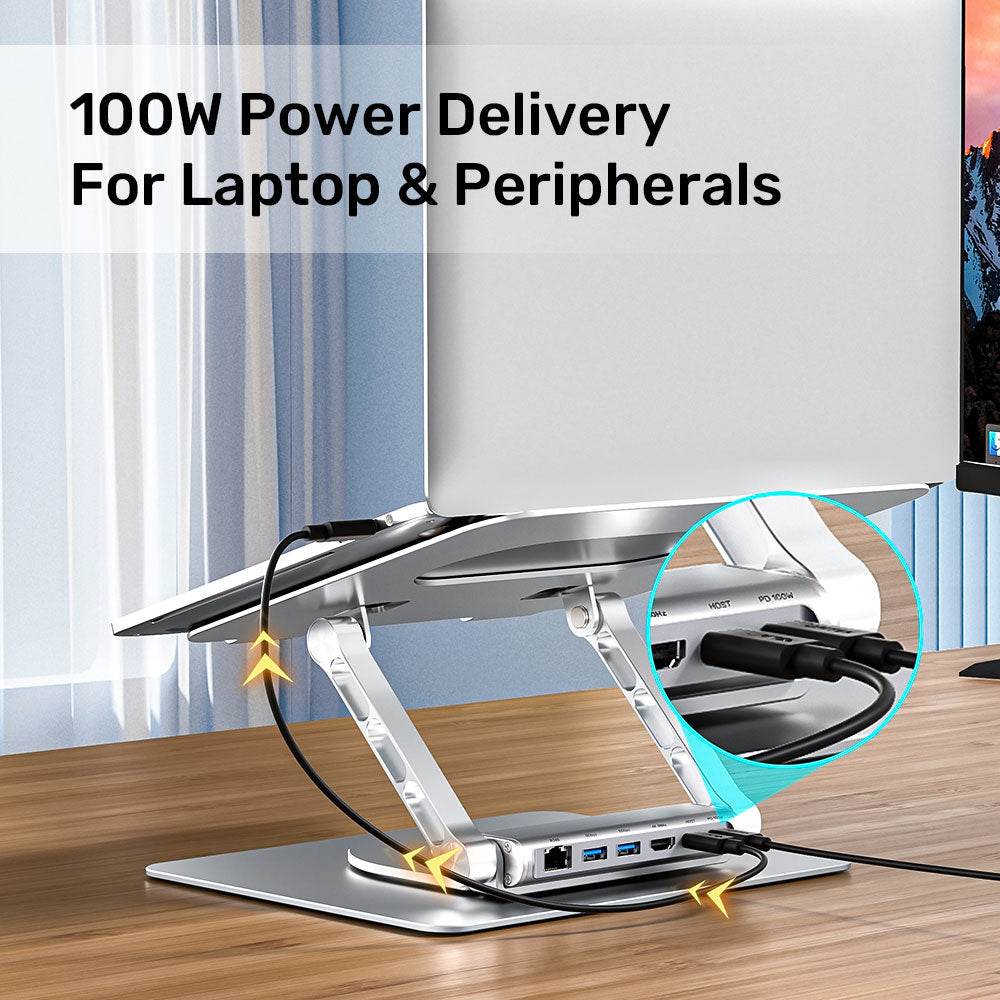 UNITEK 360DEG ROTATING LAPTOP STAND(D1109B01) - image 2