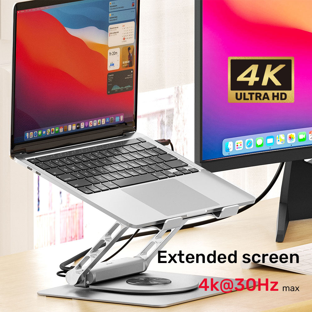 UNITEK 360DEG ROTATING LAPTOP STAND(D1109B01) - image 8