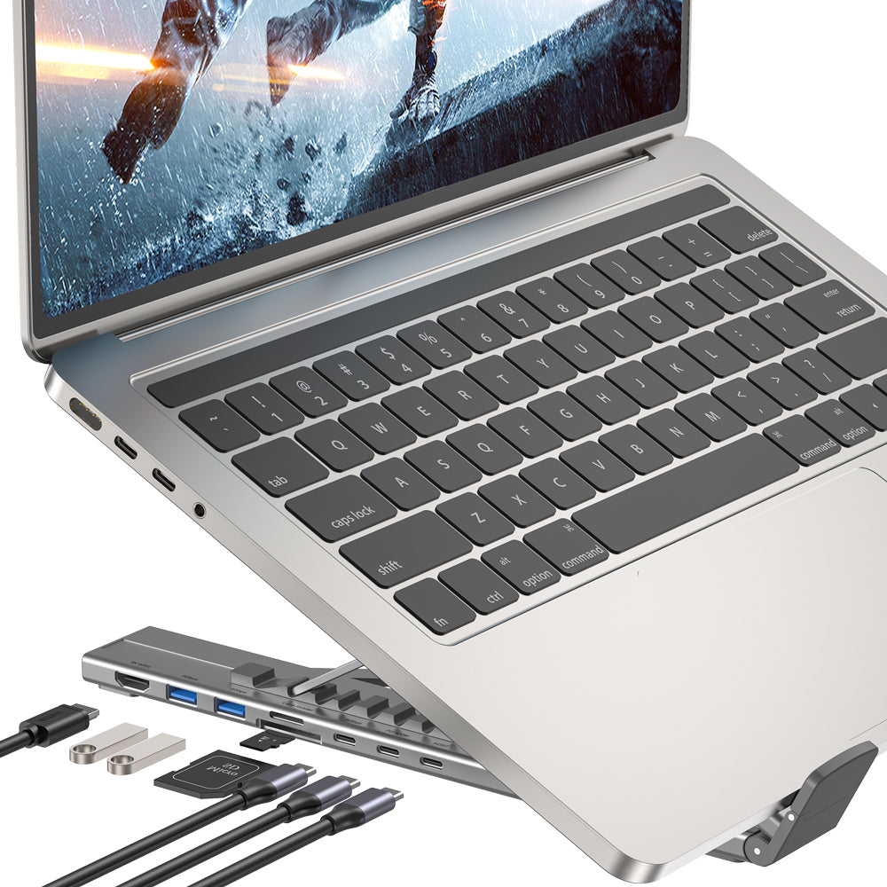 UNITEK USB-C FOLDABLE LAPTOP STAND (7IN1) (D1137A) - image 10