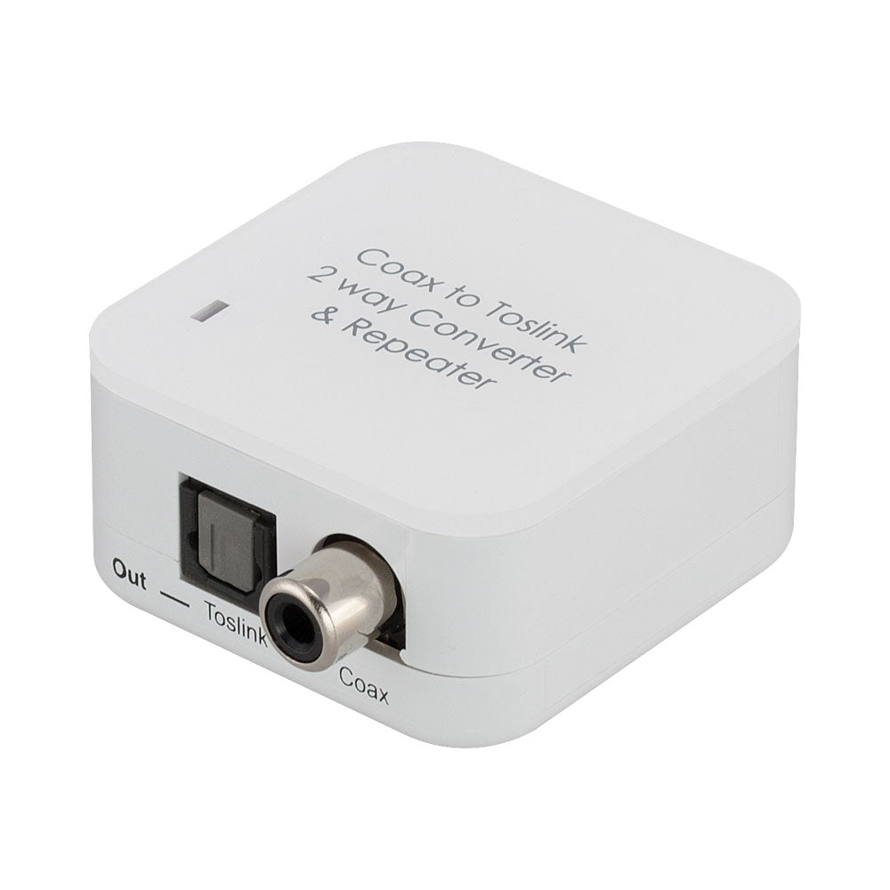 TOSLINK/COAXIAL (IN) TO TOSLINK/COAXIAL (OUT)