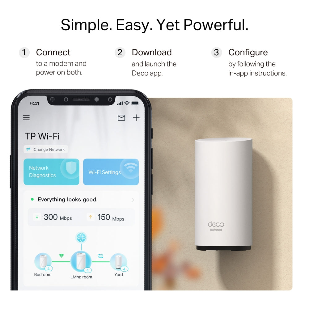 TP-LINK DECO BE3600 IN/OUT WIFI7 1PACK - image 9