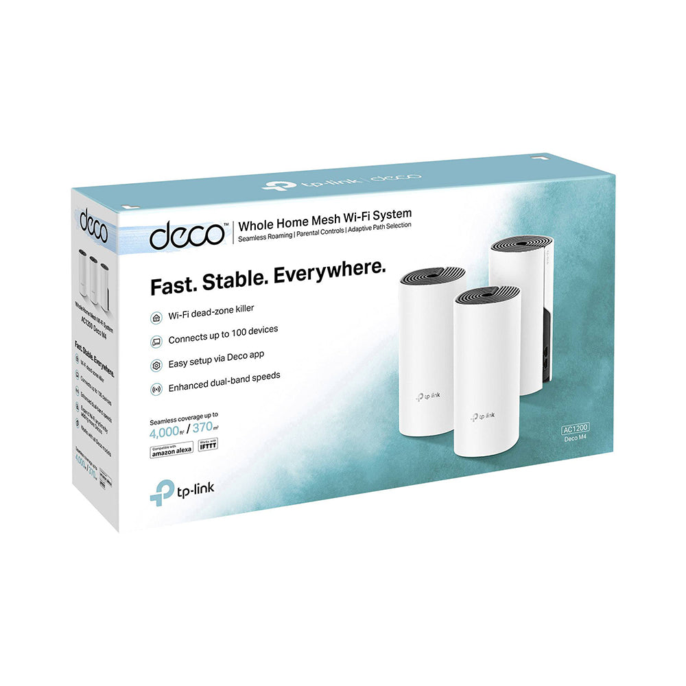 TP-LINK DECO M4 AC1200 WHOLE MESH - 3-PK