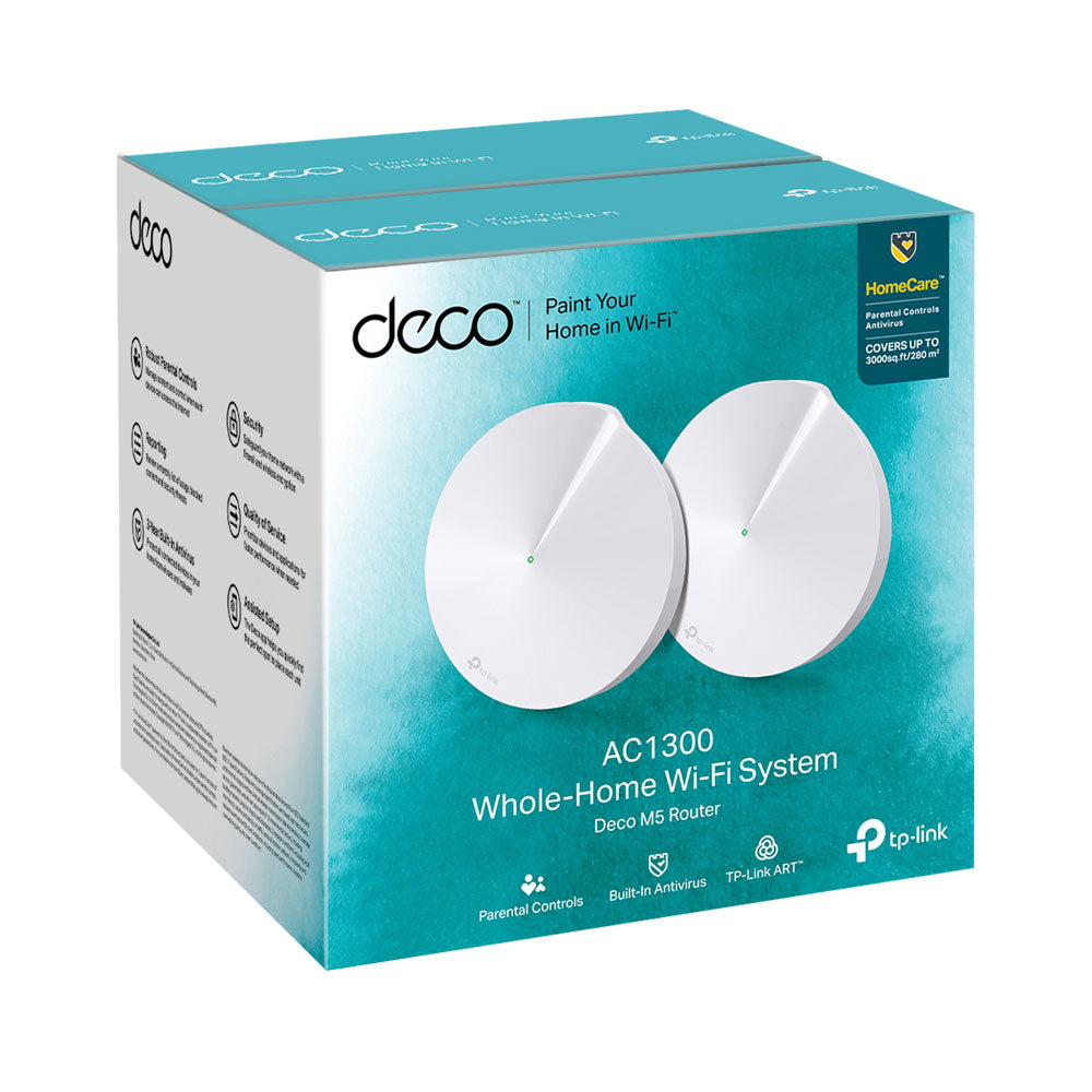 TP-LINK DECO M5 AC1300 WIRELESS AC WHOLE HOME KIT