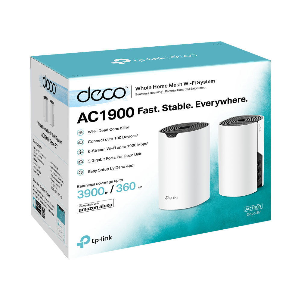 TP-LINK DECO S7 AC1900 WHOLE HOME MESH WIFI SYSTEM