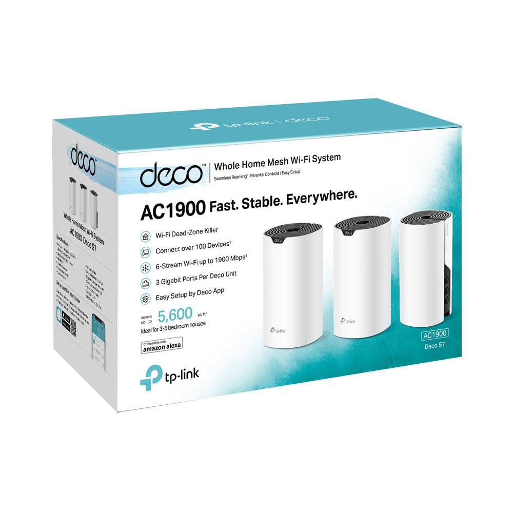 TP-LINK DECO S7 AC1900 WHOLE HOME MESH WIFI SYSTEM - image 3