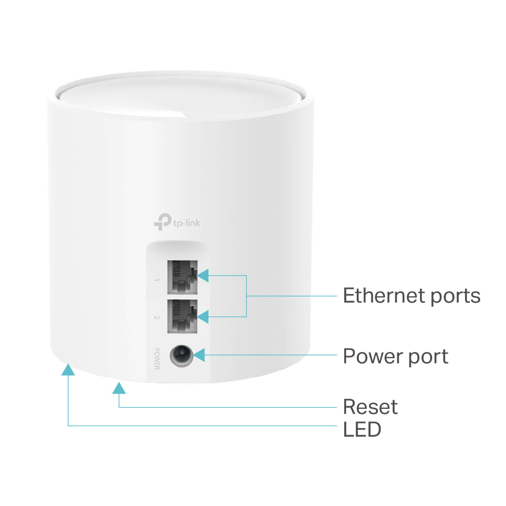 TP-LINK DECO X10 AX1500 WHOLE HOME MESH WIFI 6-1PK - image 2