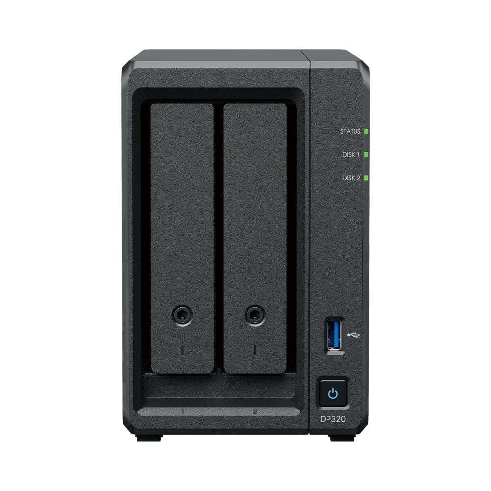 SYNOLOGY DP320 2-BAY ACTIVEPROTECT APPLIANCE WITH 2× 8TB HDD PRE-INSTALLED - image 2