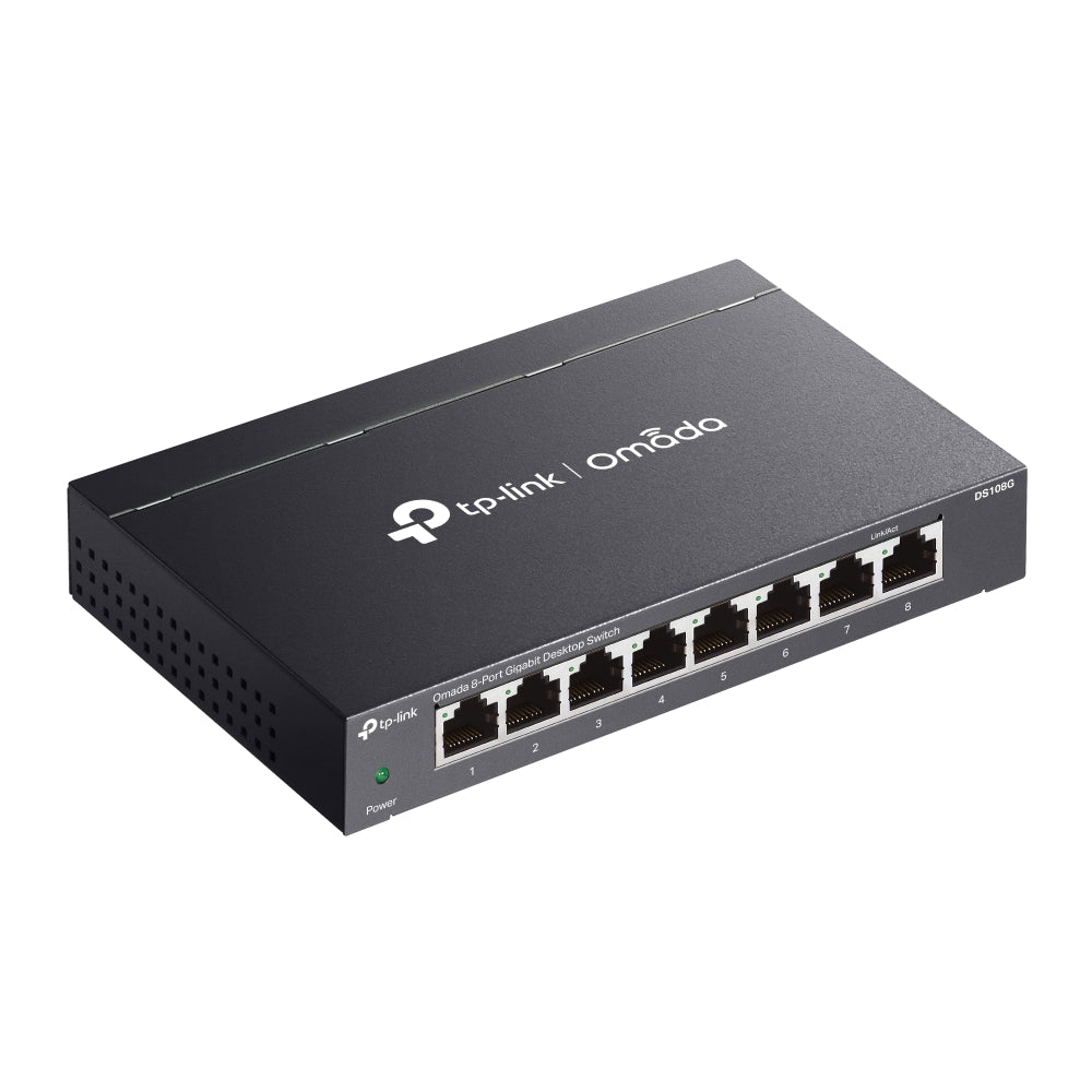 TP-LINK OMADA DS108G 8-PORT GIGABIT UNMANAGED DESKTOP SWITCH - image 2