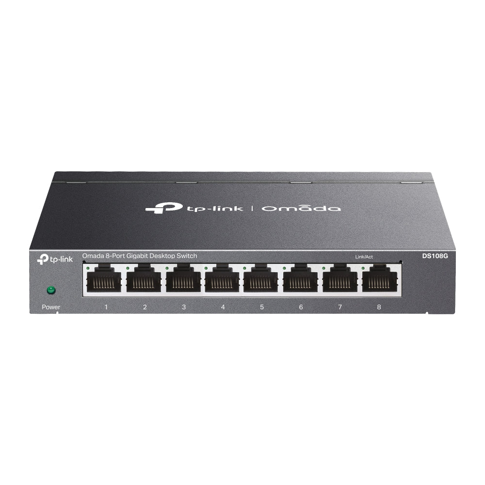TP-LINK OMADA DS108G 8-PORT GIGABIT UNMANAGED DESKTOP SWITCH - image 3