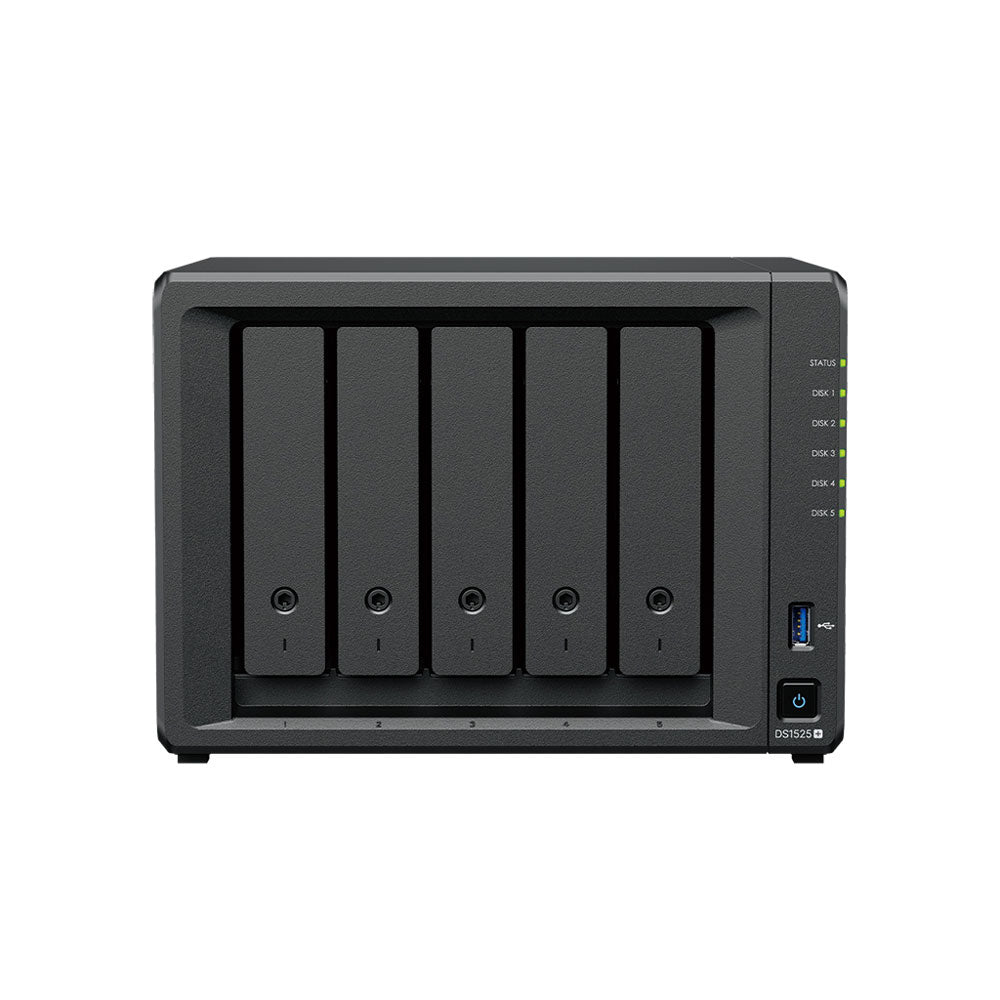 SYNOLOGY DS1525+ 5-Bay,8GB, AMD CPU - DISKLESS - image 2