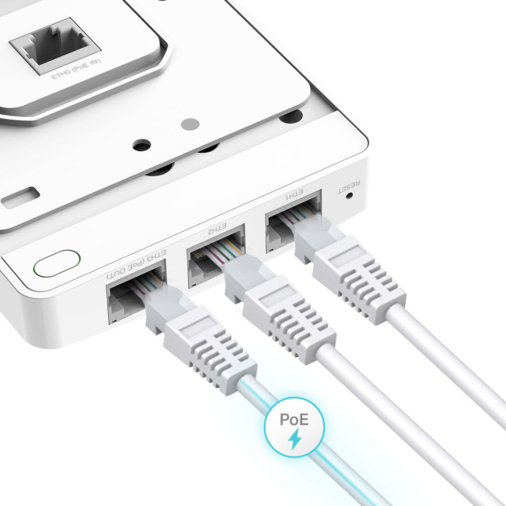 TP-LINK AX1800 WALL PLATE WIFI 6 ACCESS POINT - image 2
