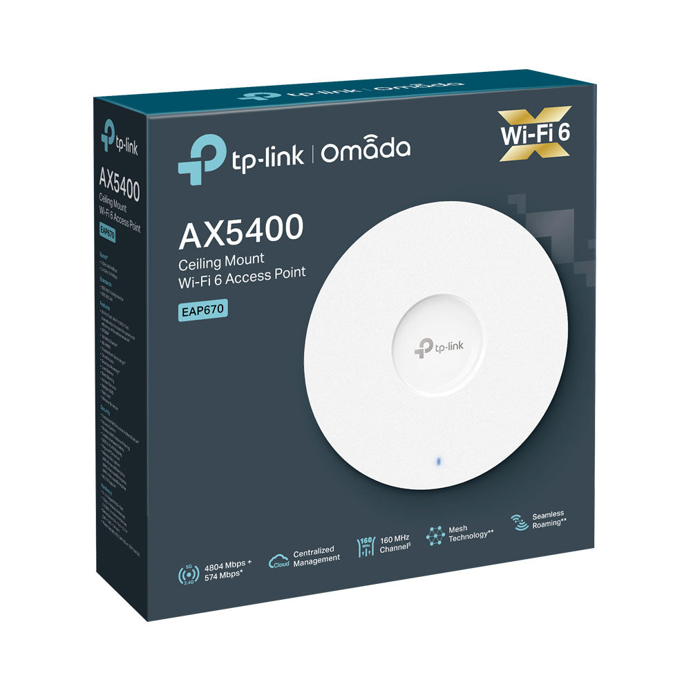 TP-LINK AX5400 CEILING MOUNT WIFI 6 ACCESS - image 7