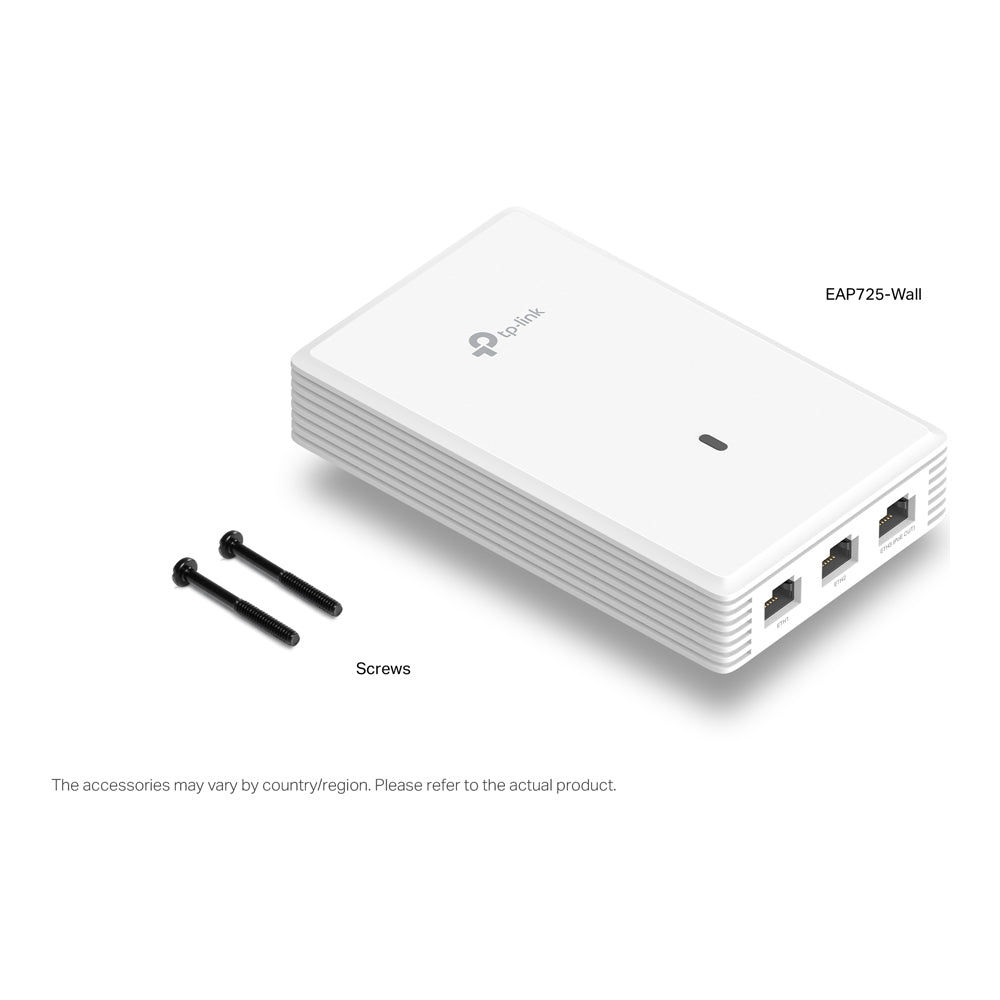 TP-LINK OMADA EAP725-WALL BE3600 WI-FI 7 WALL PLATE ACCESS POINT - image 6