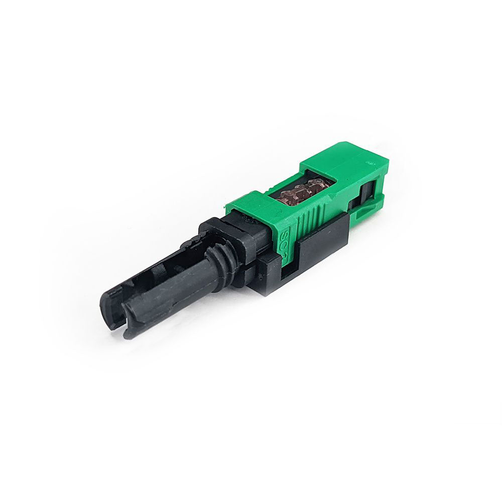 EASY FIBER SCAPC SINGLE MODE FIBRE CONNECTOR GREEN - image 2