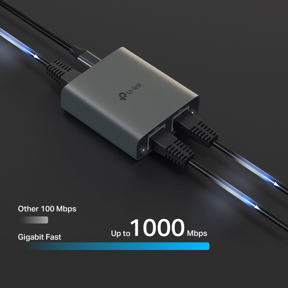 TP-LINK 1-2 GIGABIT ETHERNET SPLITTER - image 7