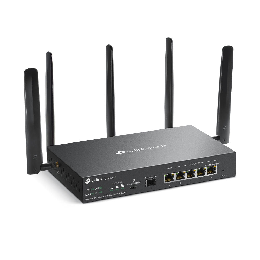 TP-LINK OMADA 4G+ CAT6 AX3000 GIGABIT VPN ROUTER - image 2