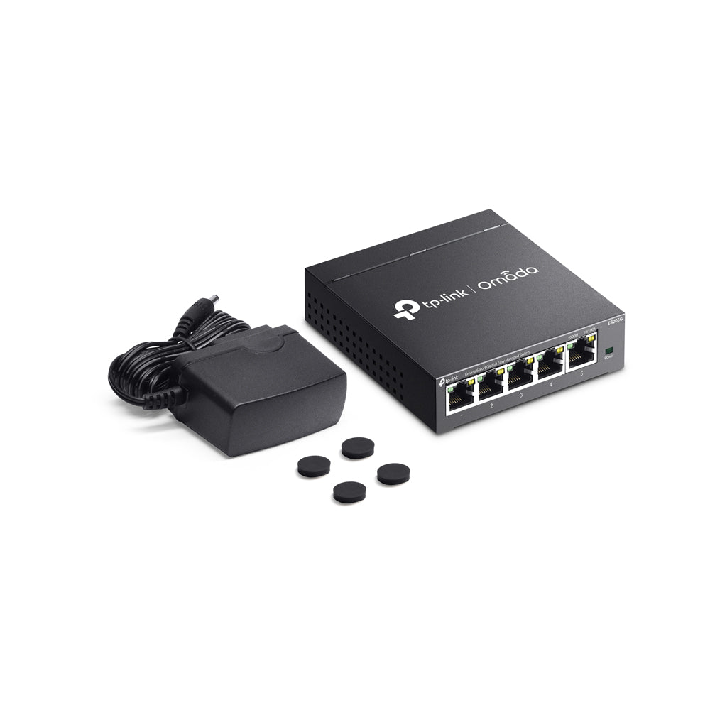 TP-LINK OMADA ES205G 5-PORT GIGABIT EASY MANAGED SWITCH - image 6
