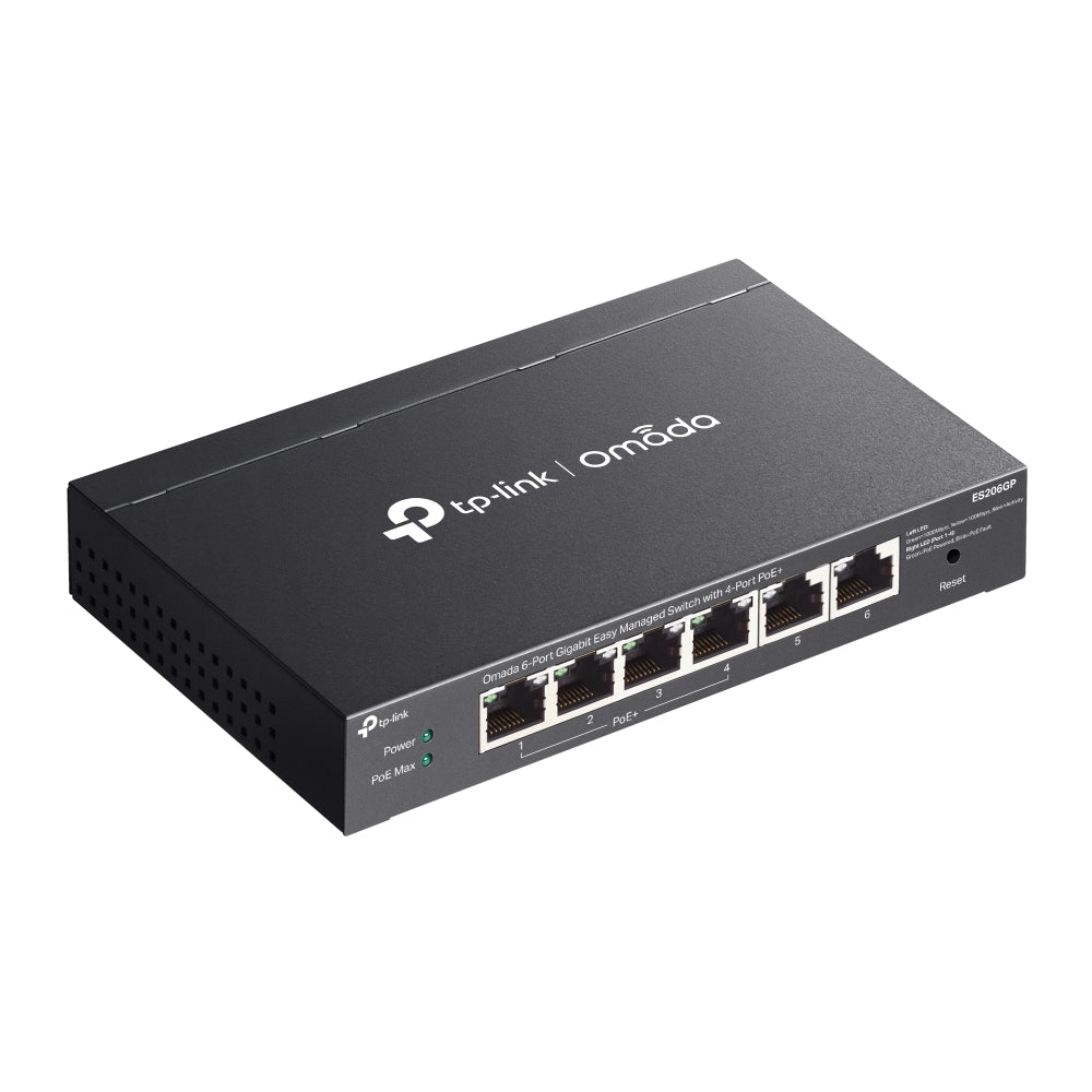 TP-LINK OMADA 6P 1GB MANAGED 4P POE SWITCH - image 2