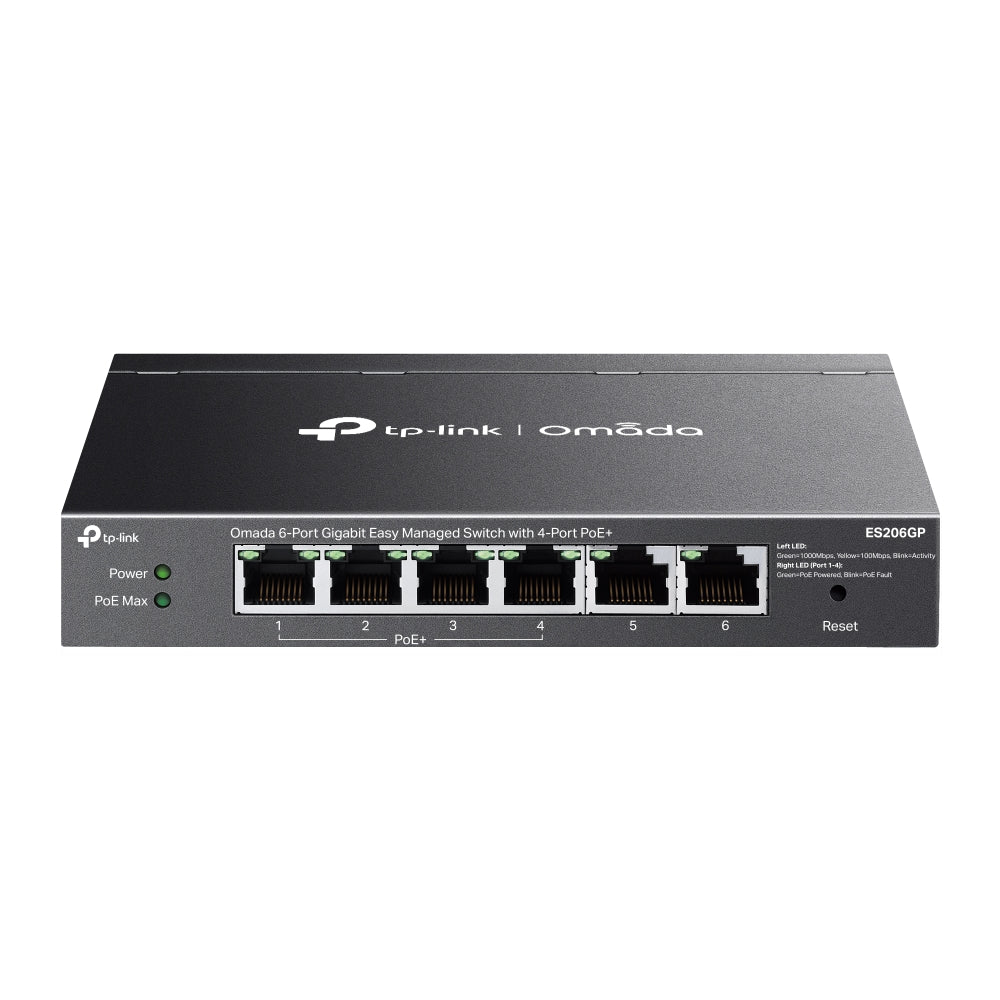 TP-LINK OMADA 6P 1GB MANAGED 4P POE SWITCH - image 3