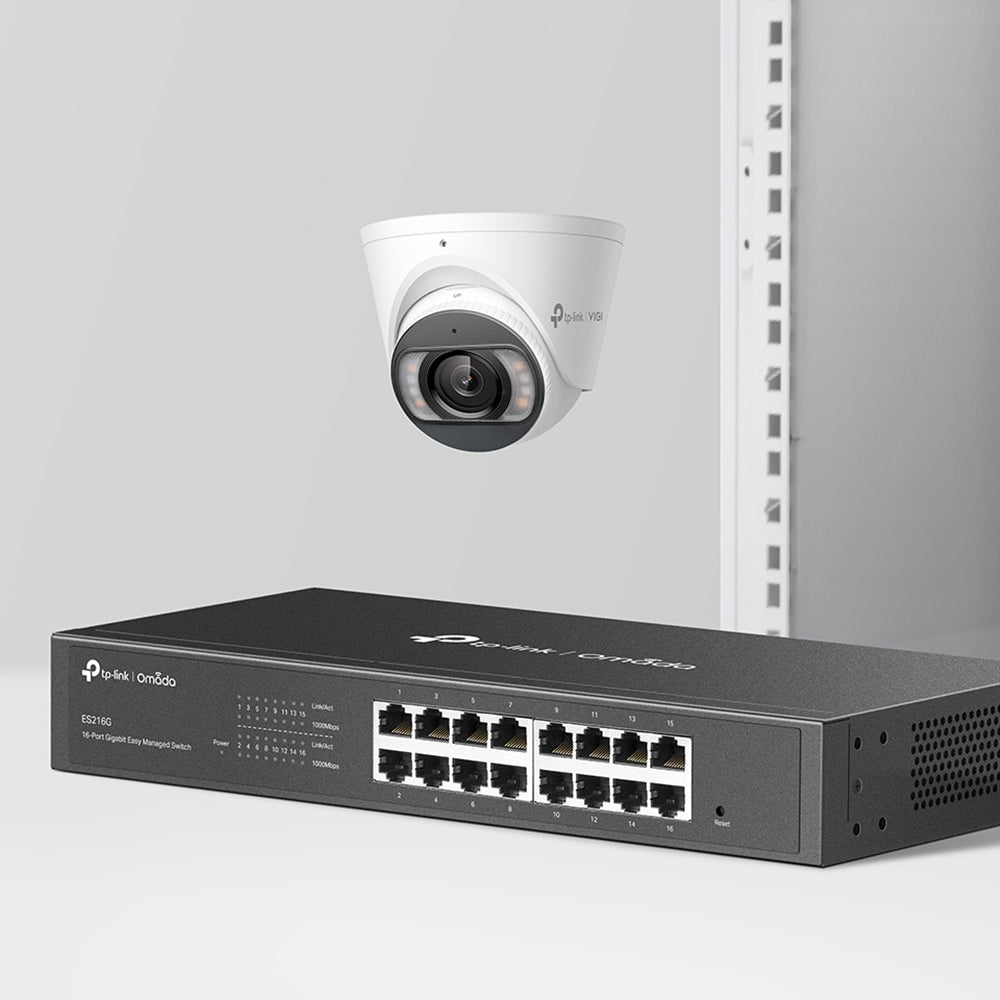 TP-LINK OMADA ES216G 16-PORT GIGABIT EASY MANAGED SWITCH - image 8