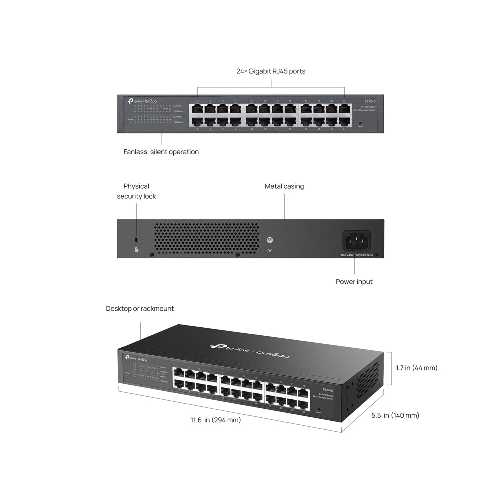TP-LINK OMADA 24P MANAGED 1GB - image 7