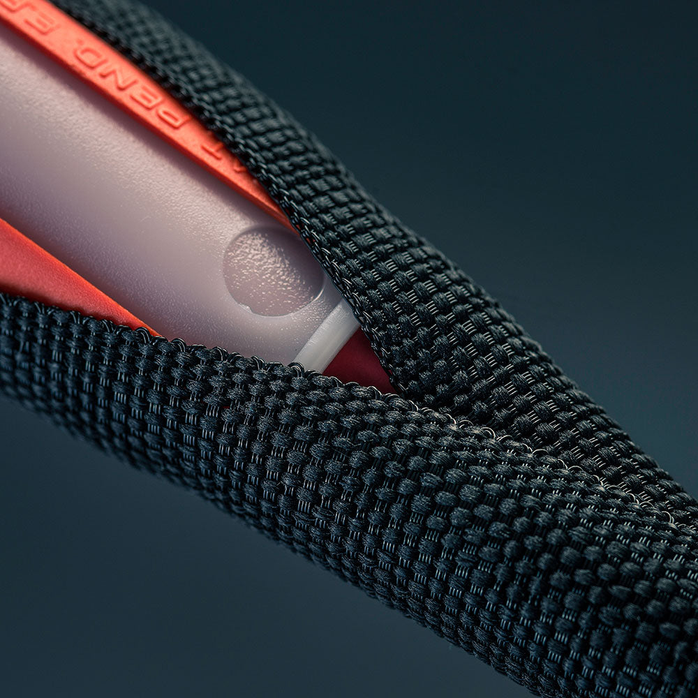 1M WOVEN SPLIT WRAP 25.4MM BLACK (F6W1.00BK) - image 3