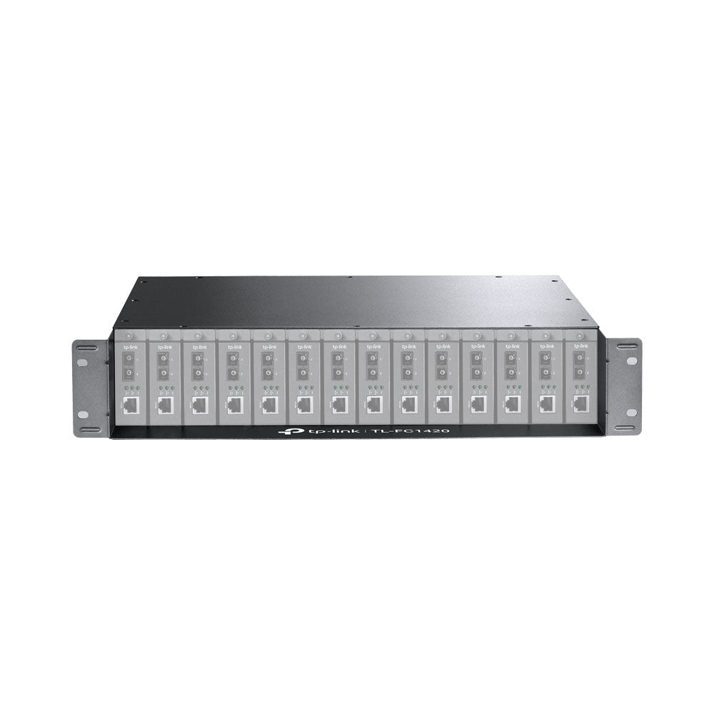 TP-LINK 14-SLOT MEDIA CONVERTER CHASSIS - image 2