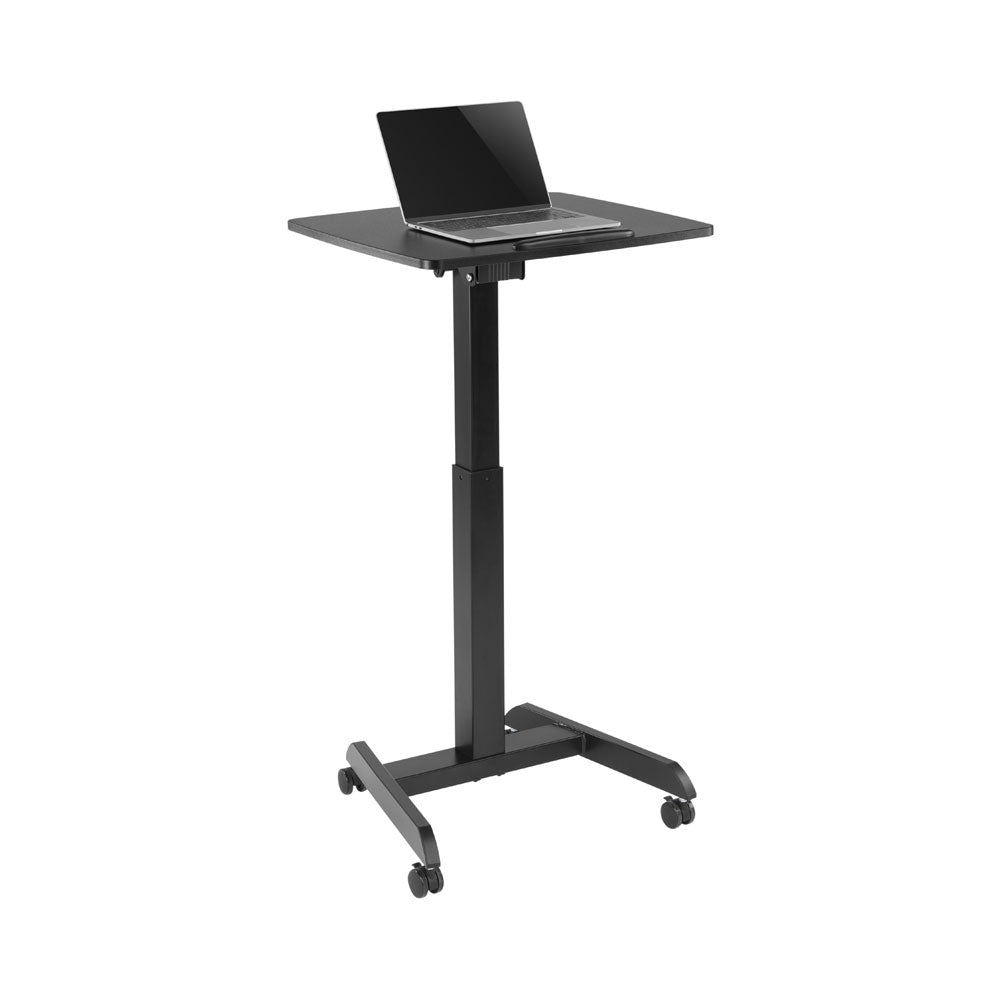 LINKQNET BRACKETS BRK-FWS07-5 HEIGHT ADJUSTABLE MOBILE WORKSTATION WITH PADDLE LEVER AND TILTABLE DESKTOP - image 4