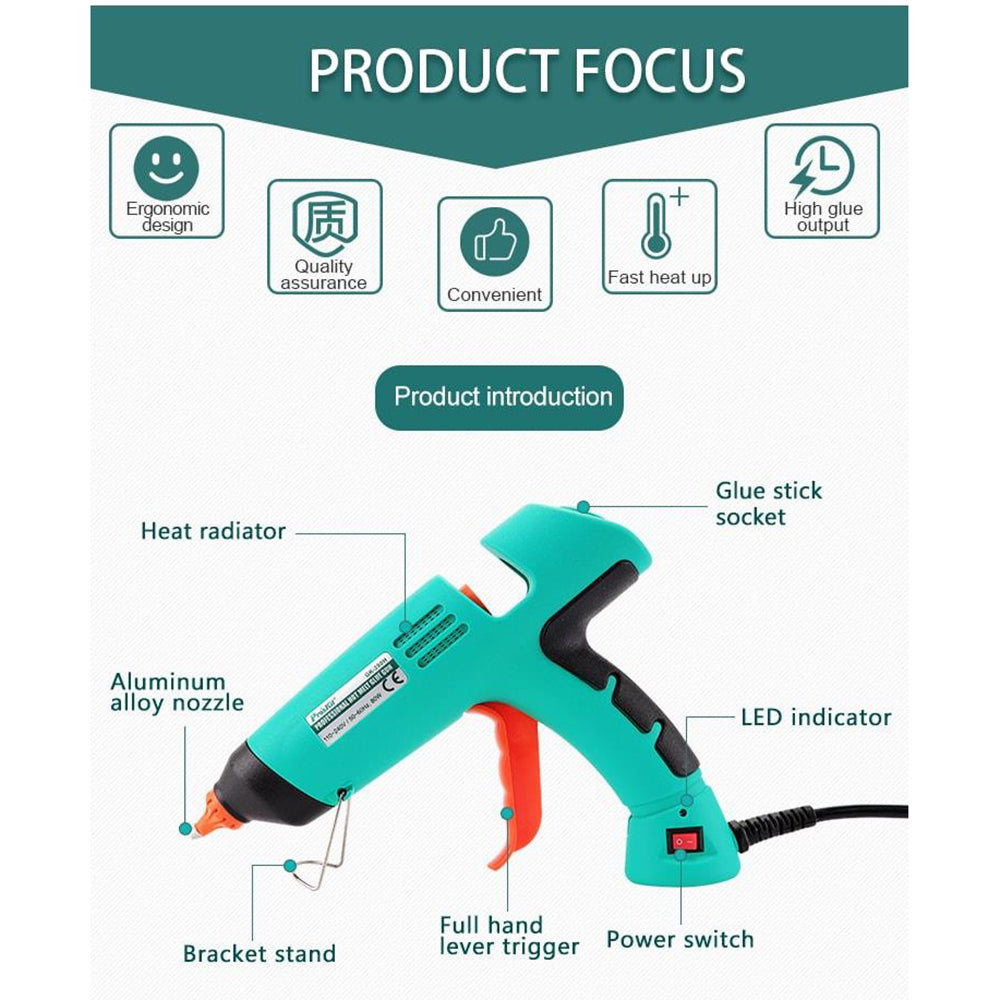 PROSKIT 80 WATT 11MM  GLUE GUN - image 3
