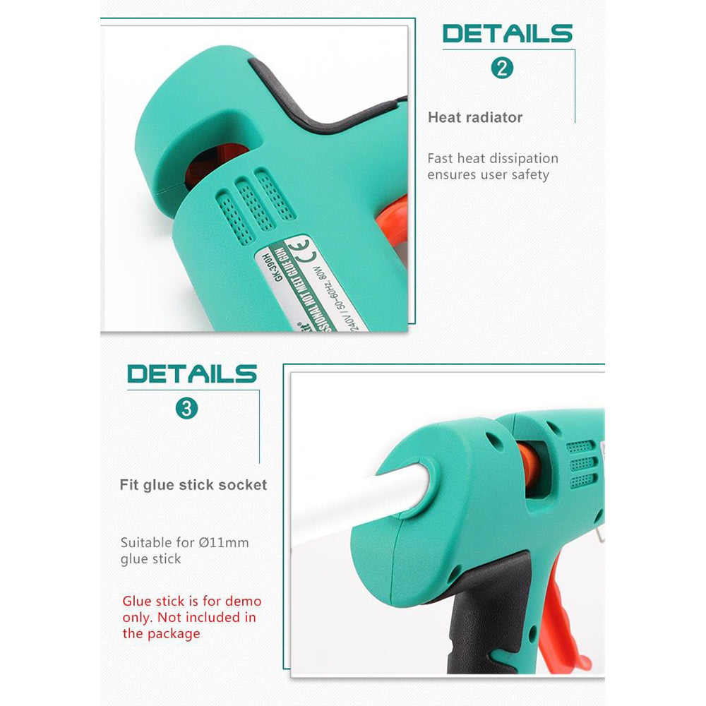 PROSKIT 80 WATT 11MM  GLUE GUN - image 6