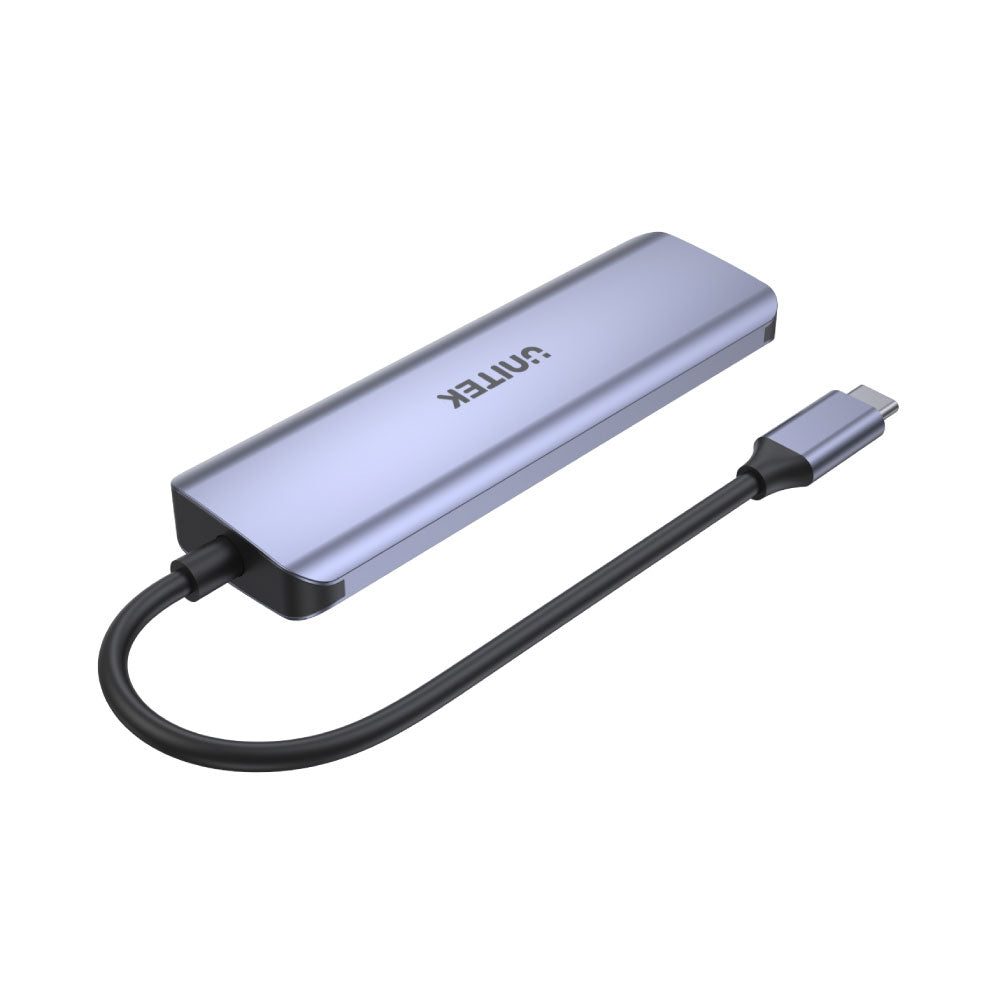 UNITEK 4-PORT TYPE-C GEN2 HUB GREY 2A2C (H1107Q)* - image 2