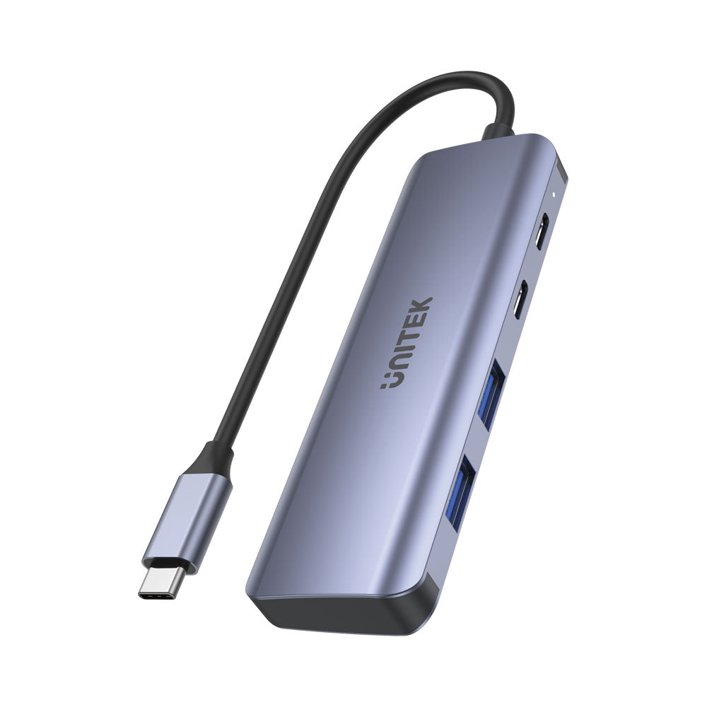 UNITEK 4-PORT TYPE-C GEN2 HUB GREY 2A2C (H1107Q)* - image 5