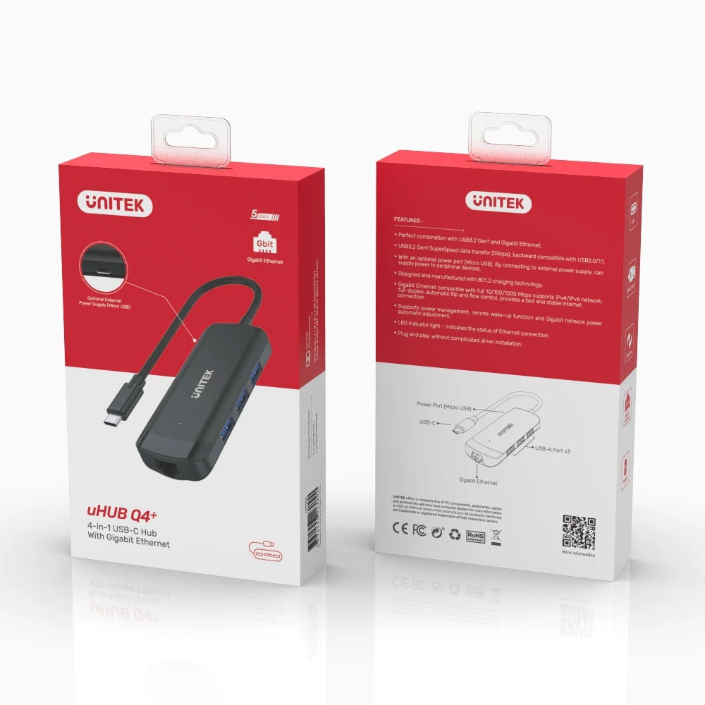 4-IN-1 USB3.1 TYPE-C HUB (H1110A) - image 3