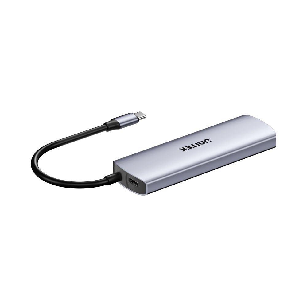 UNITEK 10GPS USB-C 4IN1 HUB 2 USB-A GRY(H1112EGY01 - image 2