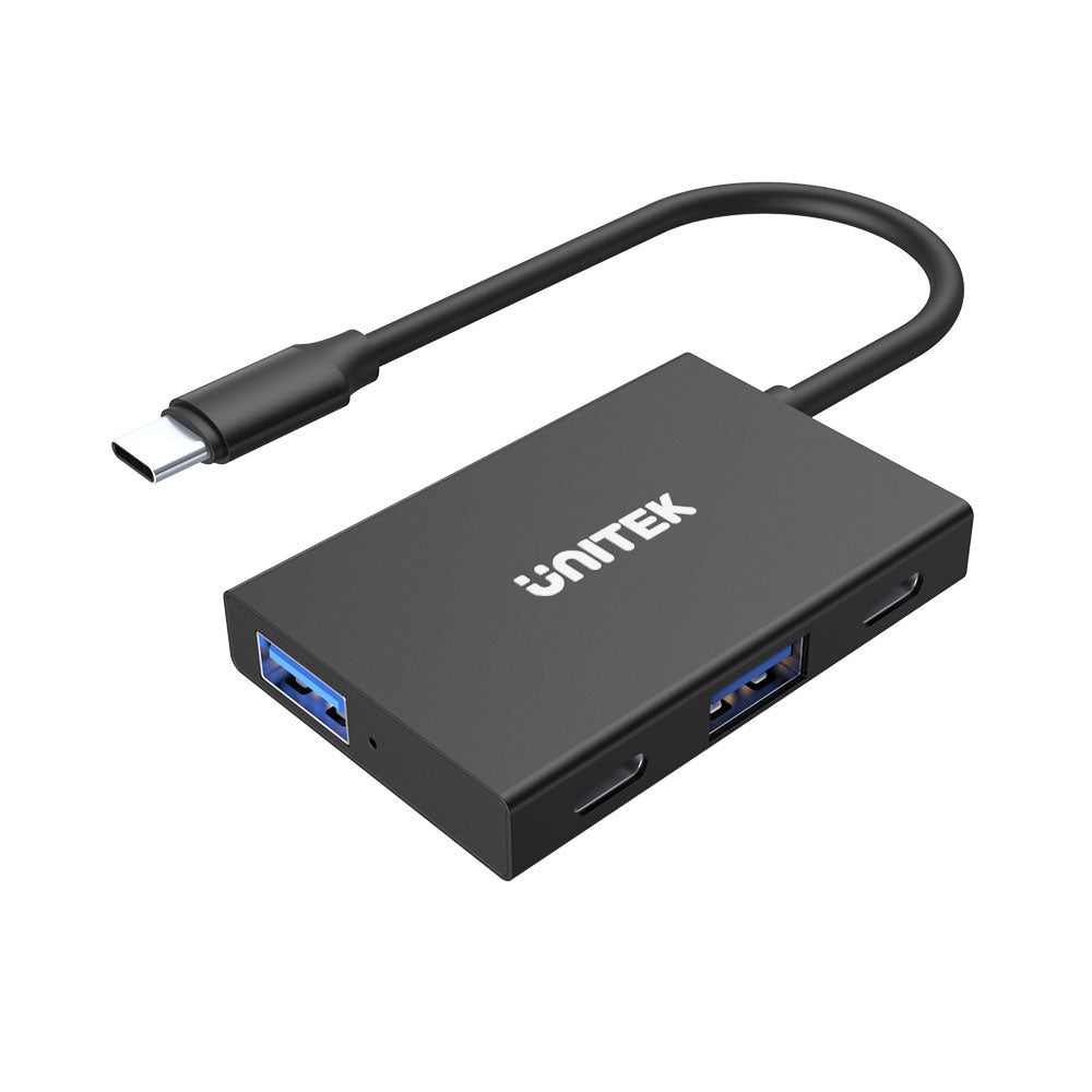 UNITEK USB3.1 TYPE-C GEN2 4-PORT HUB 2A+2C BLACK* - image 4