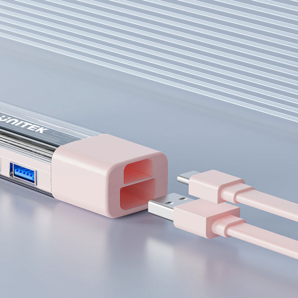 UNITEK USB TYPE-C 4 PORT USB3.0 HUB BI-DI (CREAM) - image 12
