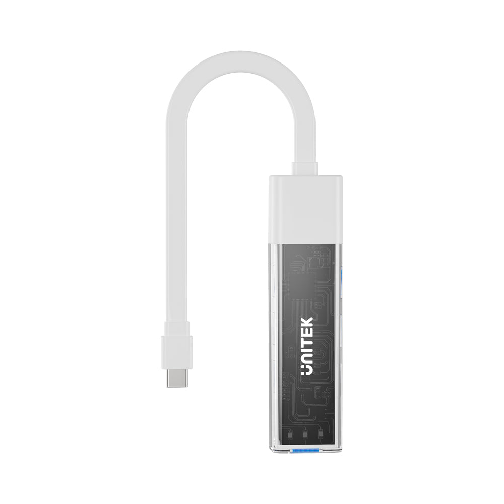 UNITEK USB TYPE-C 4 PORT USB3.0 HUB BI-DI (WHITE) - image 8