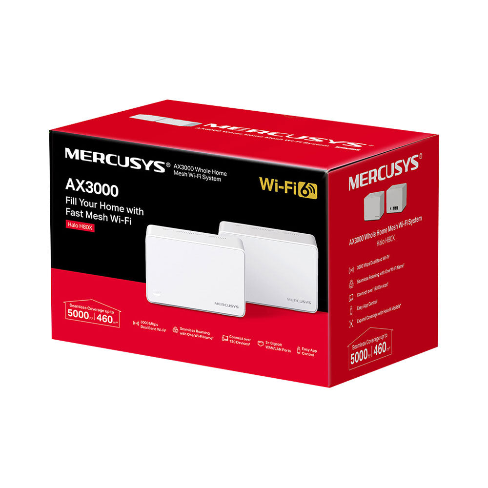 MERCUSYS AX3000 WHOLE HOME MESH WIFI SYSTEM - 2PK