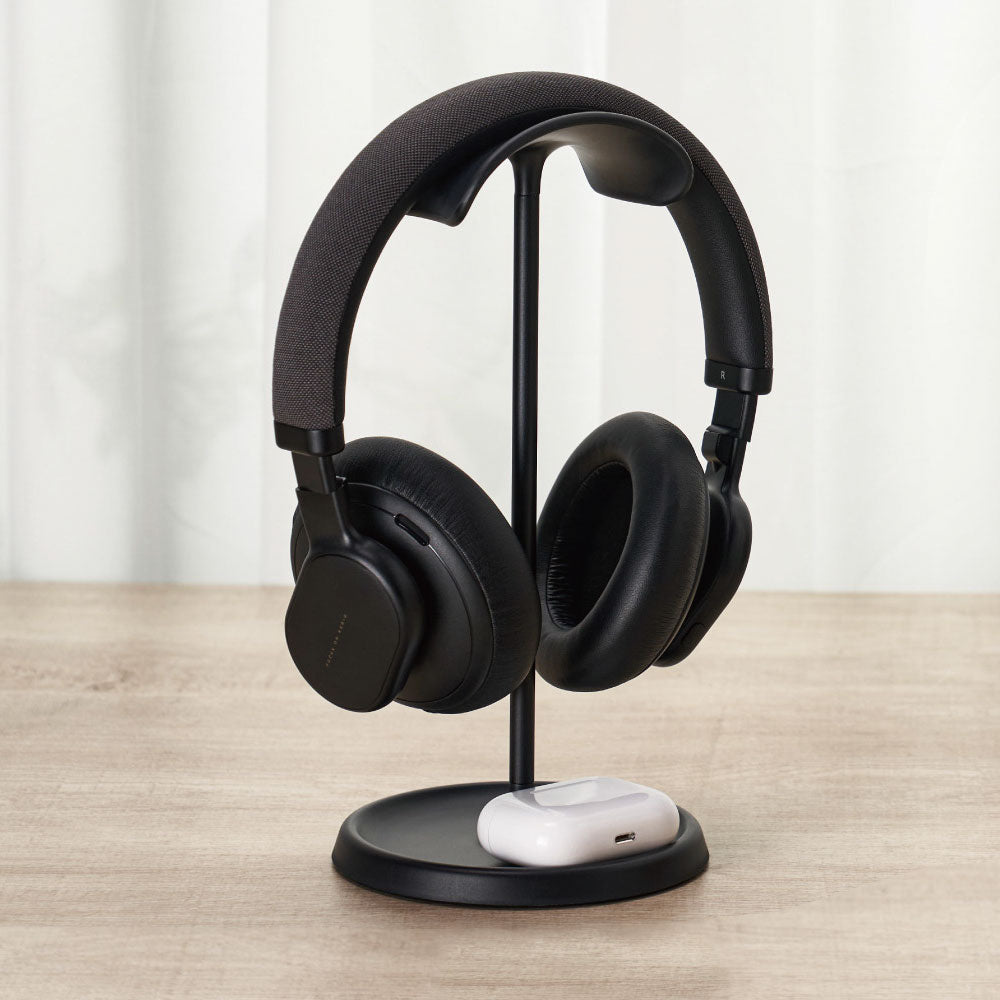 SLIM ALUMINIUM / PLASTIC DESKTOP HEADPHONE STAND - image 4