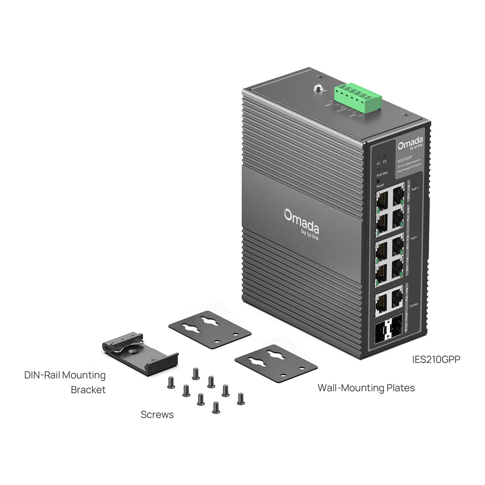 TP-LINK OMADA INDUSTRIAL 10P MANAGED 8P POE - image 8