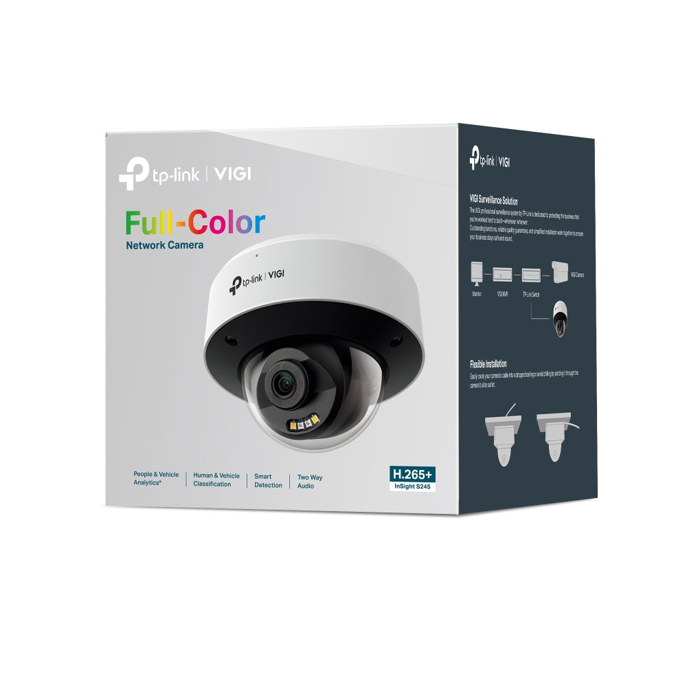 TP-LINK VIGI DOME IP CAMERA 4MP FULL COLOR 2.8MM - image 3