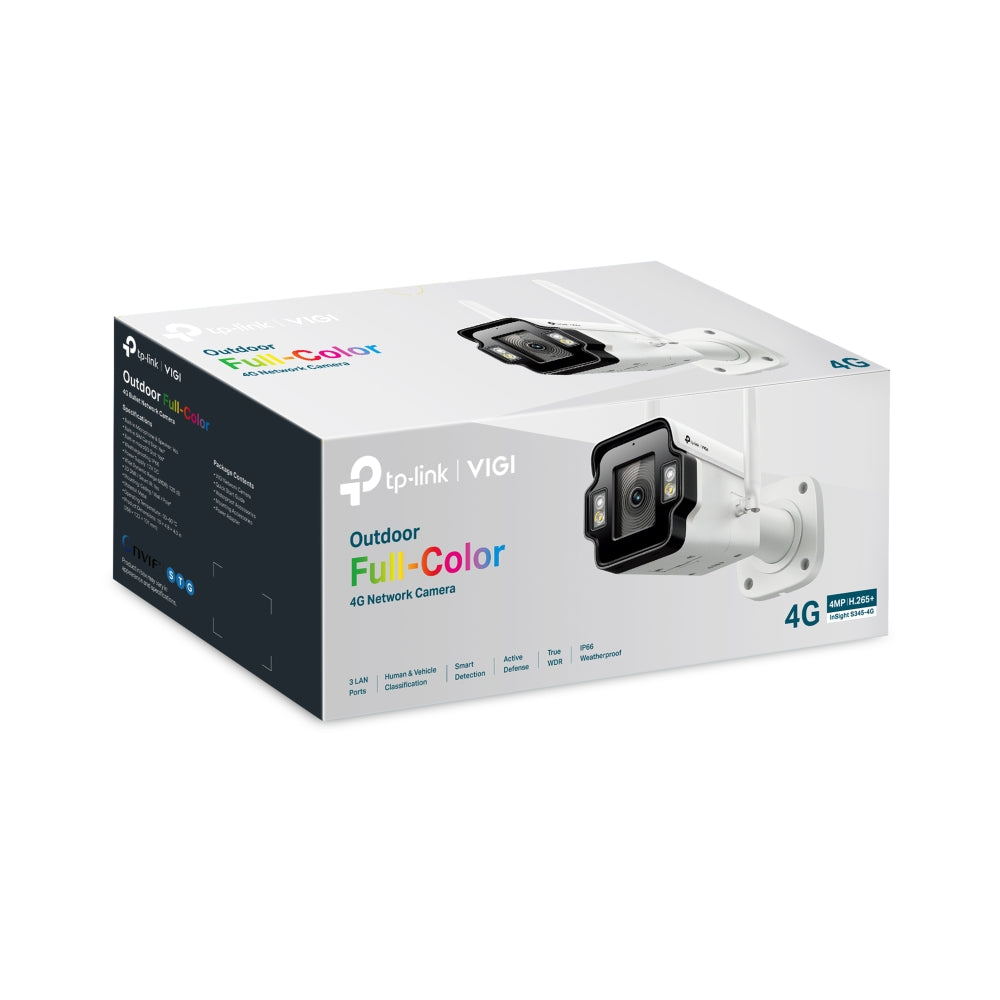 TP-LINK VIGI BULLET 4G/LTE CAM 4MP FULLCOLOR 4MM - image 4