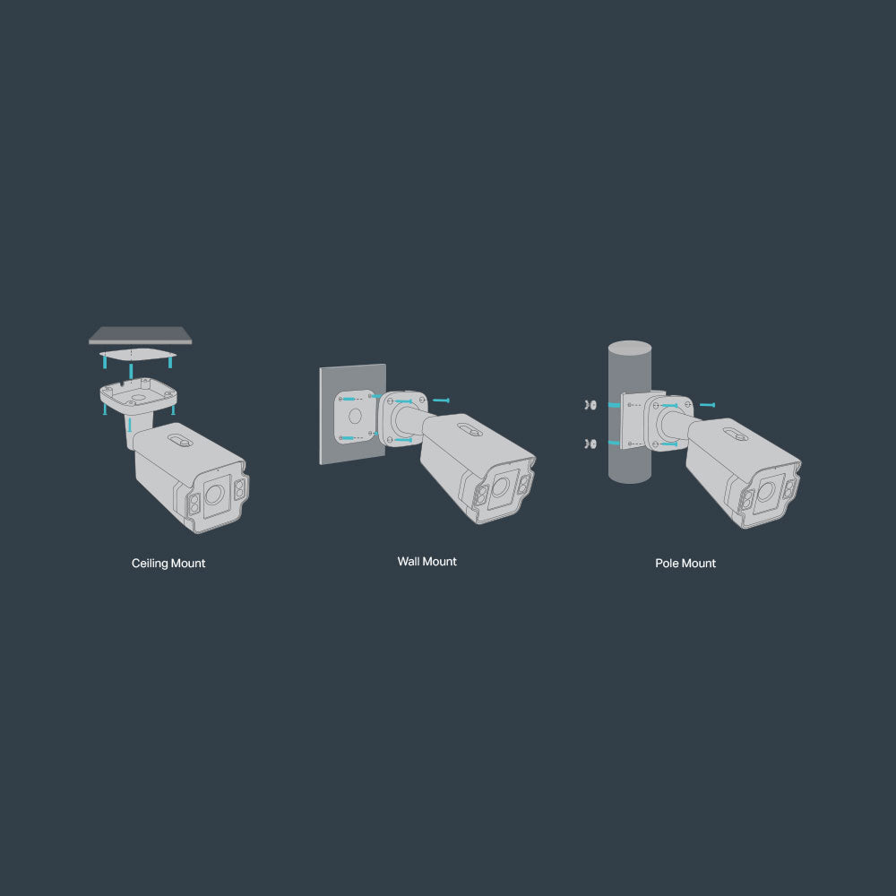 TP-LINK VIGI BULLET IP CAMERA 4MP IR 2.7MM-13.5MM - image 4