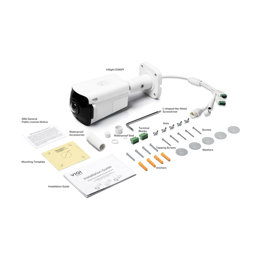 TP-LINK VIGI BULLET IP CAMERA 8MP IR 1.65MM - image 6