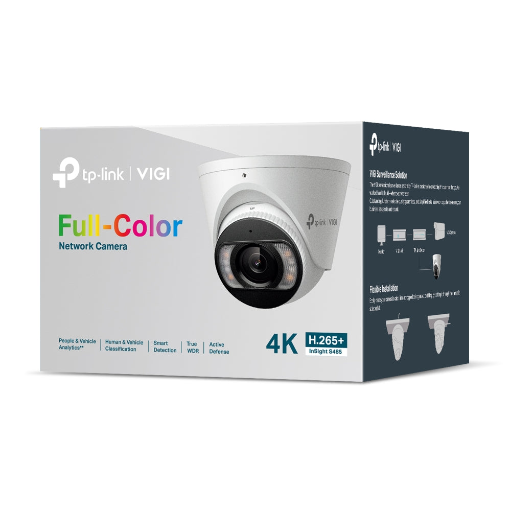 TP-LINK VIGI DOME IP CAMERA 8MP FULL COLOR 2.8MM - image 4