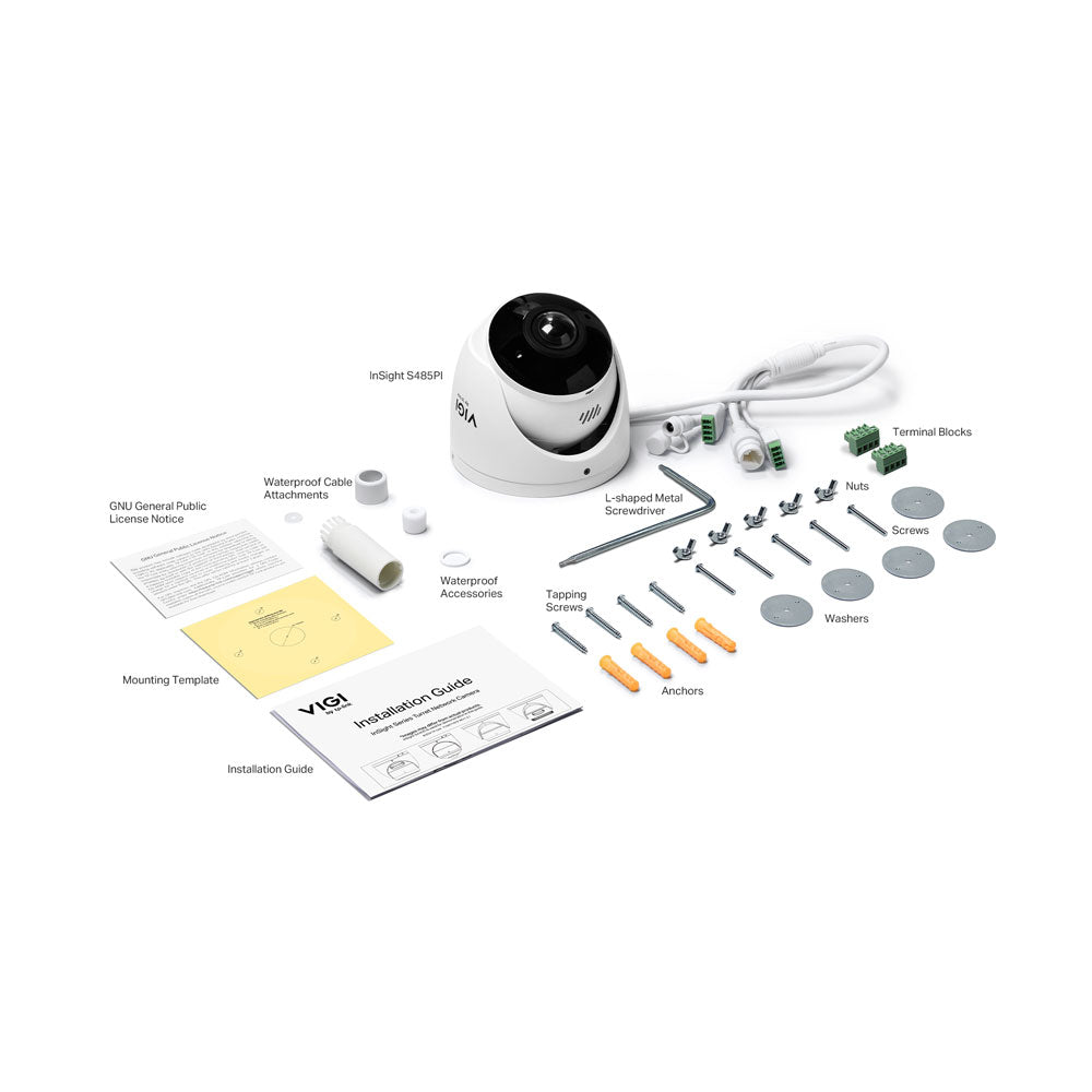 TP-LINK VIGI TURRET IP CAMERA 8MP IR 1.65MM - image 4
