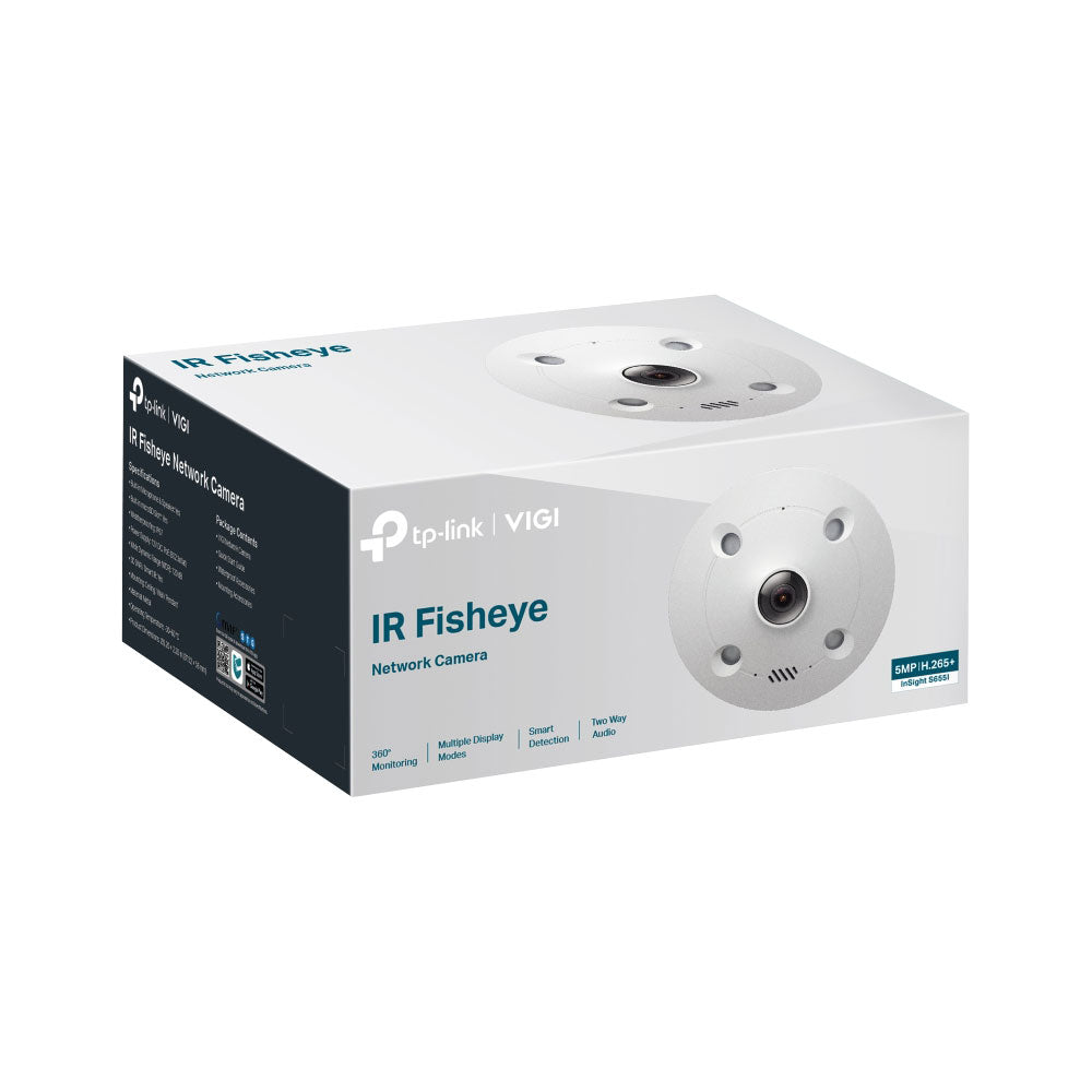TP-LINK VIGI FISHEYE IP CAMERA 5MP 1.44MM - image 3